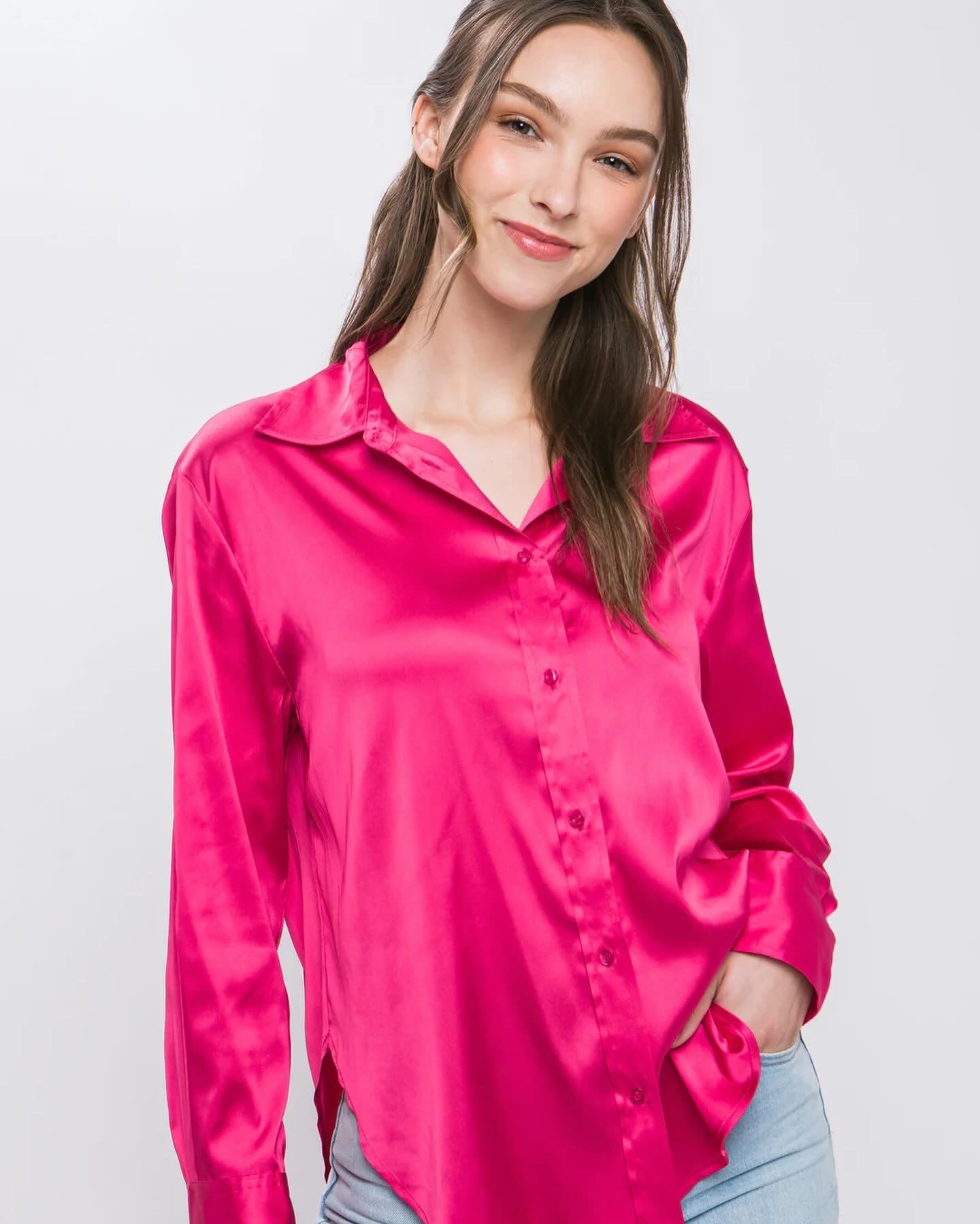 BLUSA SATINADA