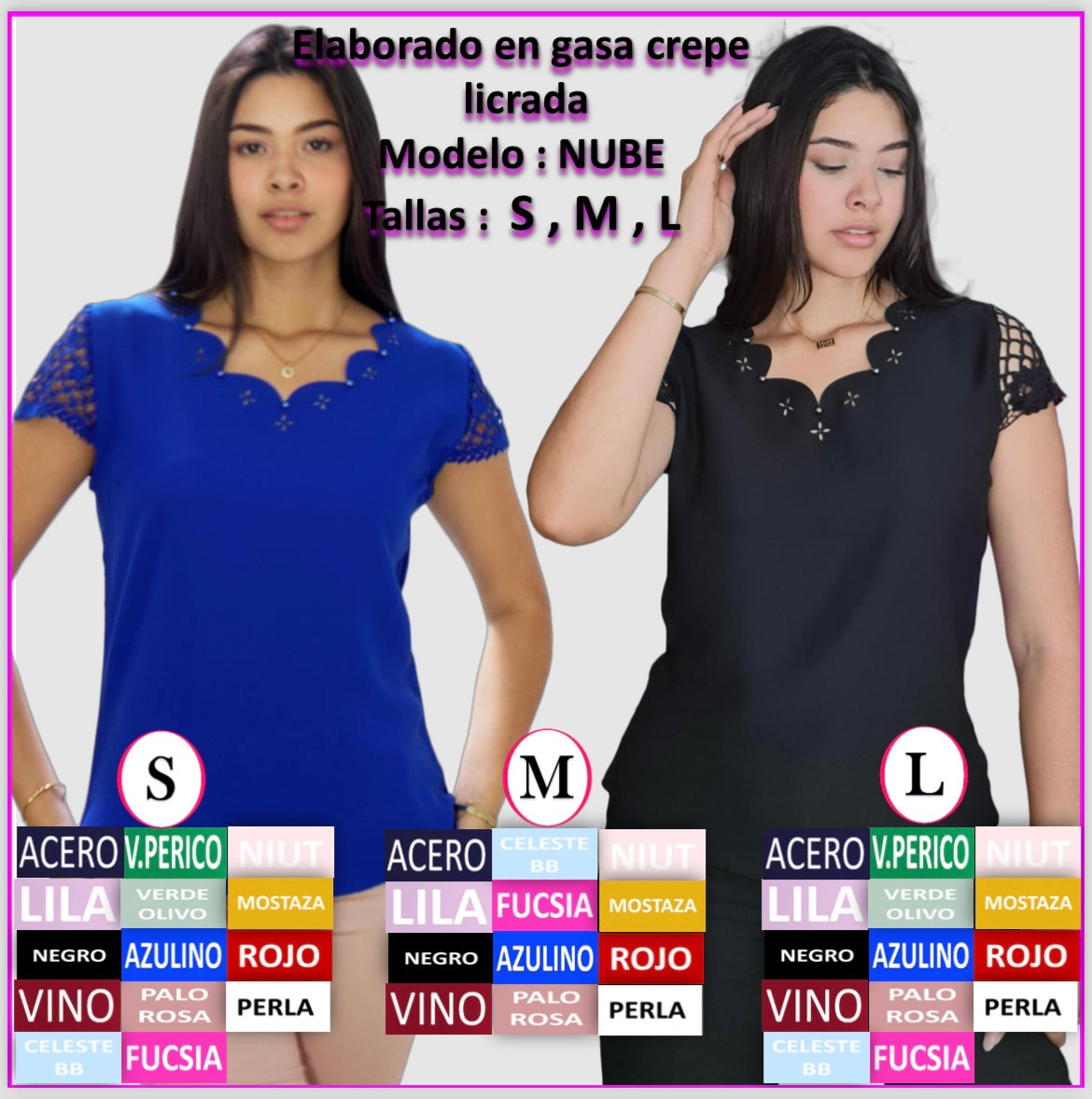 BLUSAS M/C
