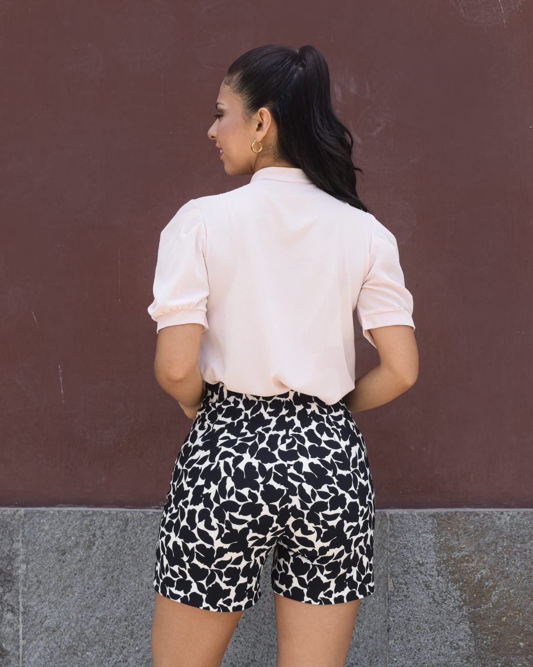 Short Mafer estampado
