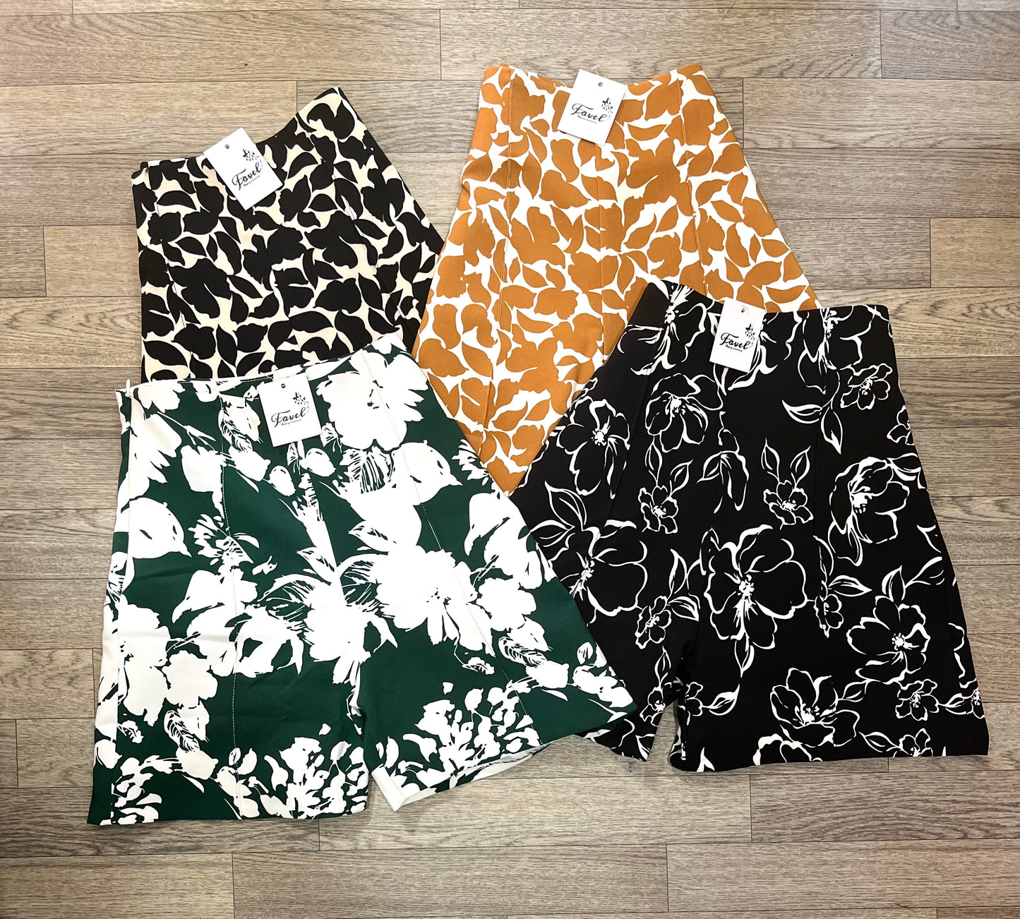 Short Mafer estampado